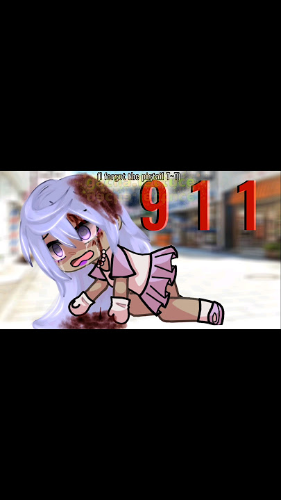 ⚠️Warning blood⚠️!911 meme ||p2 of killing butterfly|| credits to the original creator of this trend
