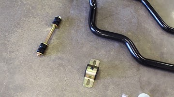 QA1 Front and Rear Sway Bars