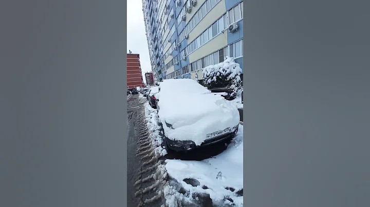 зима в краснодаре / снег в краснодаре / факты о Краснодаре / зима на юге / Краснодар сегодня #shorts