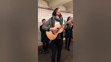 Hozier - "Almost (Sweet Music)" Live In The NYC Subway