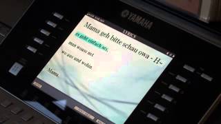 Mama geh bitte schau oba