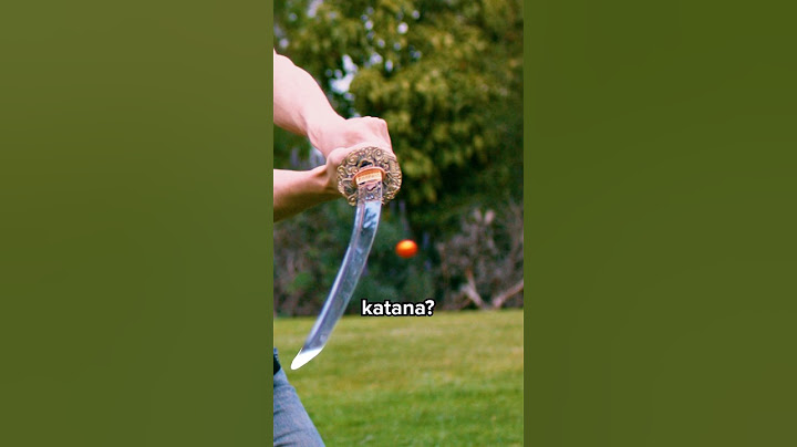 Can You Slice a Bullet with a Katana?