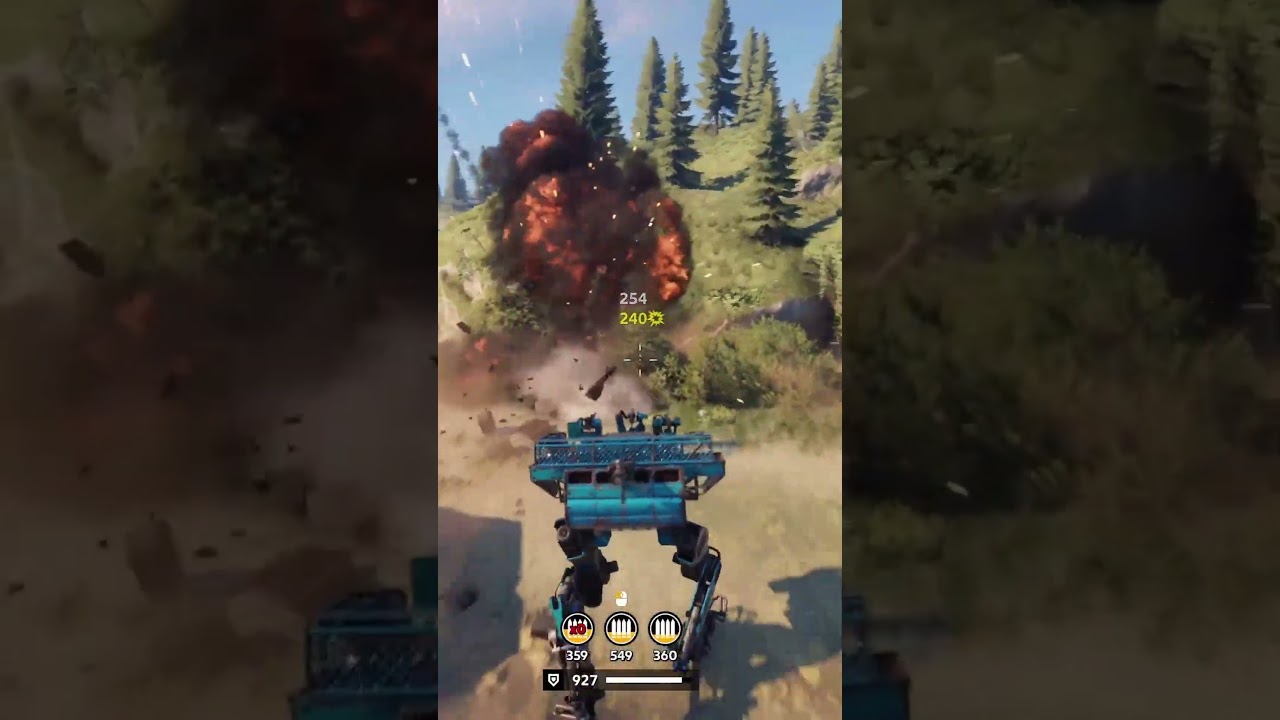 Эпические сражения и взрывы | Crossout 