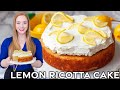The Easiest Lemon Ricotta Cake Recipe!