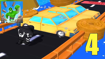 Giant Run: Smash & Crash : Gameplay Part 2 All Levels 2/20- 3/14 Max Level (Android, iOS)