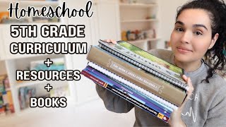 5th Grade Homeschool Curriculum Picks 20242025 | LA, MATH, ELECTIVES, BOOKS, RESOURCES✨
