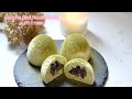 🍵 抹茶红豆雪媚娘 | Matcha Snowball Mochi Daifuku Recipe [Chinese Dessert]