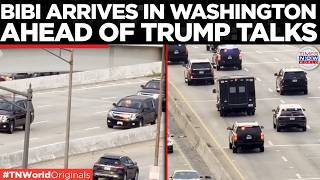 WATCH Netanyahu s Motorcade Under Heavy Security In Washington DC Times Now World