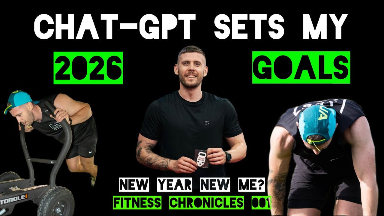AI sets my Fitness Goals for 2026 | I'm in for a VERY interesting year! | Fitness Chronicles 001