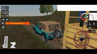 Cargo Jeep Driving Simulator 4x4: Offroad Hill screenshot 2