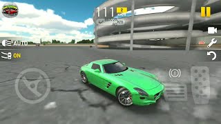 Extreme Car Driving Simulator #4 Mercedes AMG drive / Car Games Android Gameplay screenshot 5