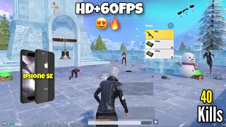 WOW!🔥 IPHONE SE 2020 So smooth after 2.9 update gameplay HD+60Fps\ Pubg Test in 2023❤️#pubg