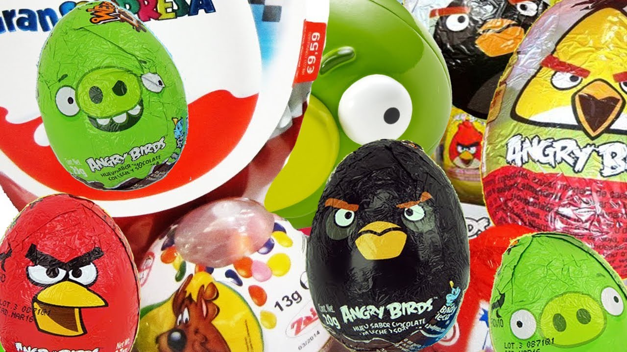 Angry Birds Surprise Eggs