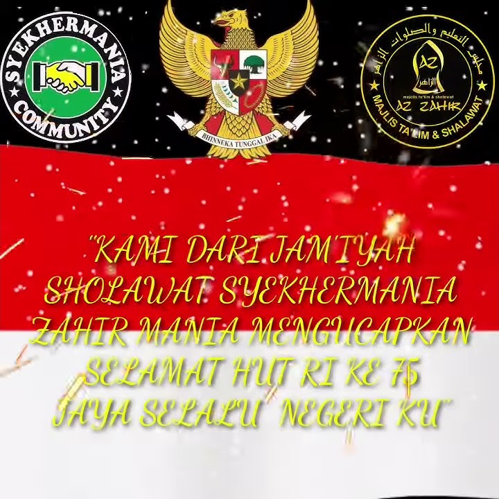 Story Wa Versi Sholawat HUT RI Ke 75