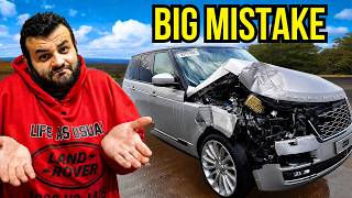 I REBUILT MY WRECKED DAMAGED RANGE ROVER WITHOUT THE MOST IMPORTANT PART
