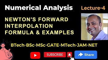 Interpolation Formula -Newton’s Forward Interpolation Formula | Example & Solution |Numerical Method