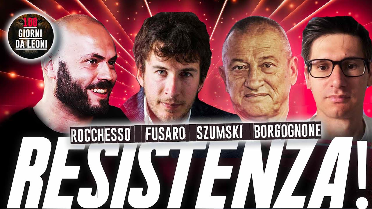 RESISTENZA! / Szumski, Fusaro, Borgognone, Rocchesso