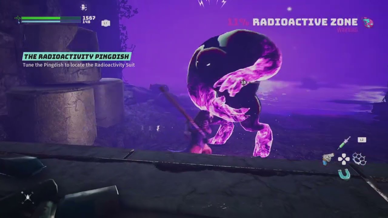 Biomutant: the radioactivity pingdish, googlide wrekboxes (part 4), bangshelter 2 E