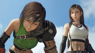 Yuffie's reaction to the Mine cart "Safe route Vs Barret route"- FINAL FANTASY VII REBIRTH - PS5