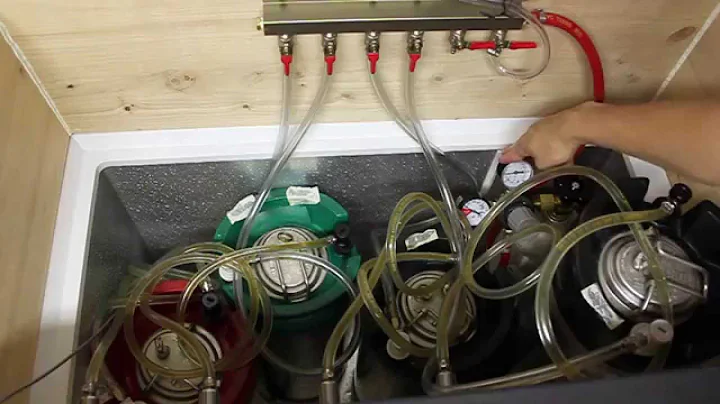 Tour of Joe's 4 Faucet Kegerator / Keezer (How To ...
