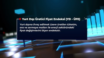 Ekonomi Terimleri 311 | Yurt Dışı Üretici Fiyat Endeksi (YD-ÜFE)-Yurt İçi Üretici Fiyat Endeksi