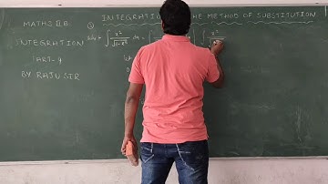 INTER SECOND YEAR MATHS 2B INTEGRATION TOPIC PART 4 BY RAJU SIR