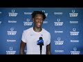 Sauce Gardner on facing Shane Steichen’s offense, LB Bryce Boettcher on first-team rep opportunities