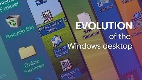 Evolution of the Windows Desktop (1985 - 2025)