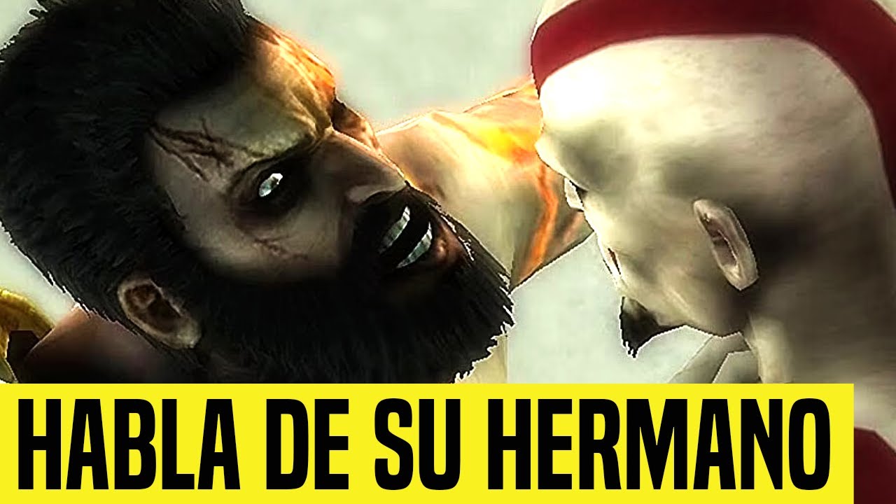 Kratos habla de su HERMANO Deimos - God of War Ragnarok - YouTube