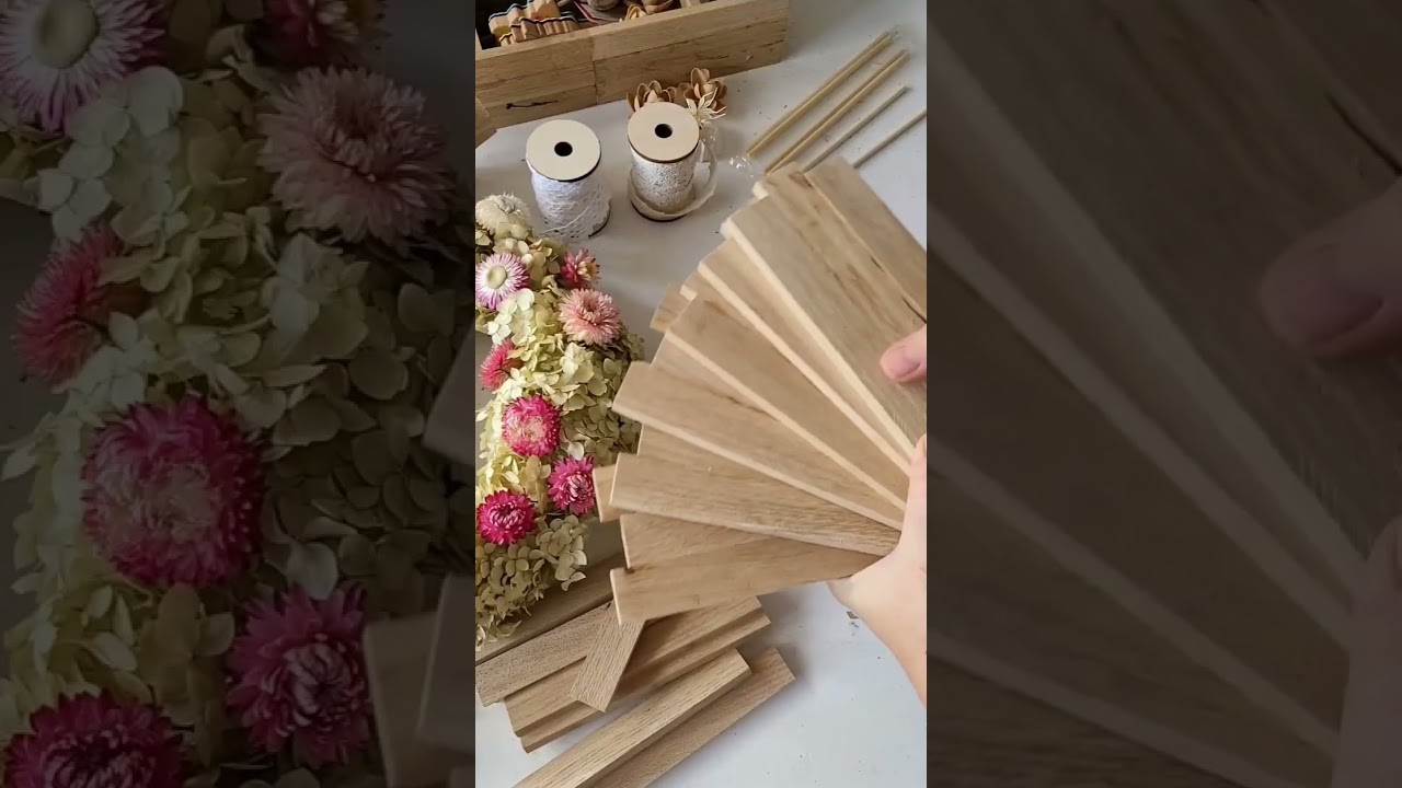 DIY Projekt - dekorativen Garnrollenhalter f&uuml;r B&auml;nder und  N&auml;hutensilien mit Kl&ouml;tzchen basteln