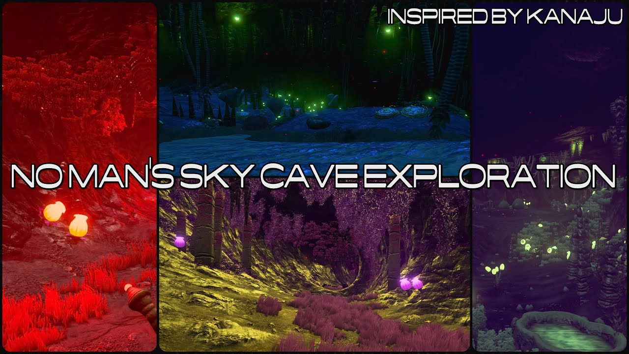 No Man's Sky Cave Exploration