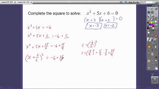 Algebra 1 Lesson 118