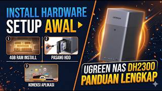Hardware installation and basic setup NAS DH2300