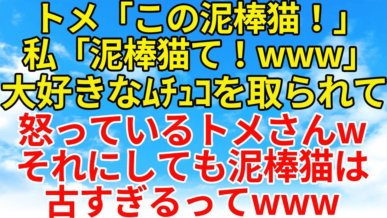 スカッとする話【修羅場・因果応報】大好きなﾑﾁｭｺを取られたのでご立腹なトメさん。トメさんが私に言った言葉が懐かし