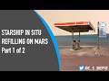 Starship in situ refilling on mars  part 1 of 2