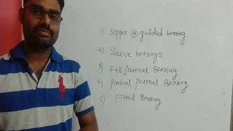 Bearings/sliding contact bearings/machine design