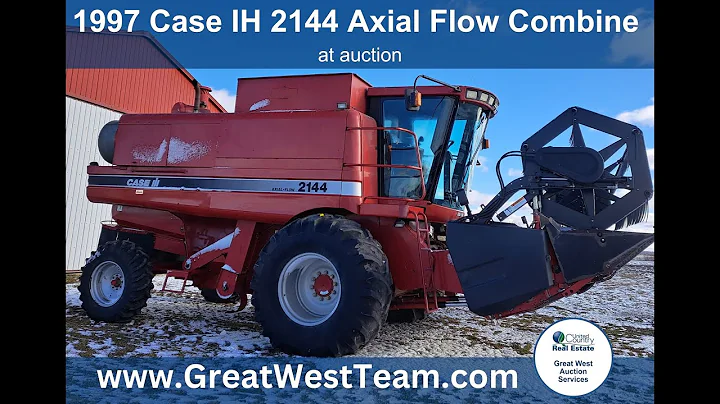1997 Case IH 2144 Axial Flow Combine at Auction