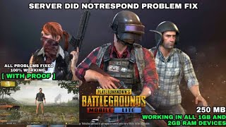 PUBG LITE For 1GB And 2GB Ram SmartPhones || Server Did Not Respond Problem Fix screenshot 5