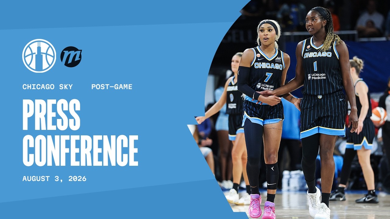 Post Game Press Conference | Sky vs Mercury | August 3, 2026