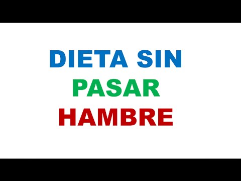 Quiero adelgazar rapido sin pasar hambre