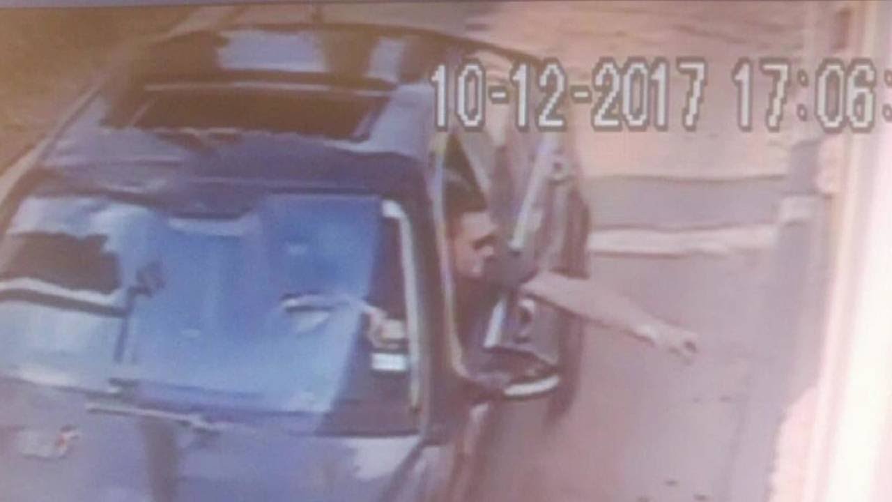 Car thief caught on camera - YouTube