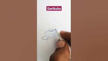 Saviksha Name Signature Request done