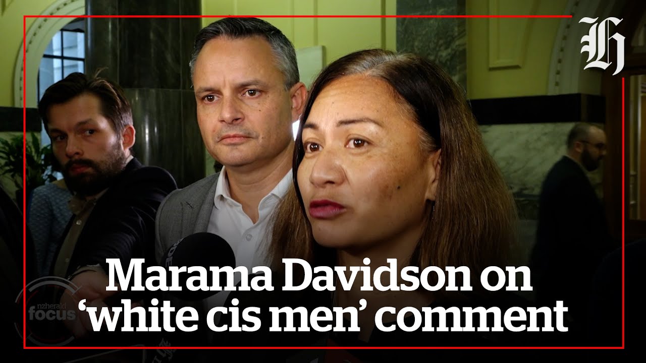 Marama Davidson on ‘white cis men’ comment | nzherald.co.nz