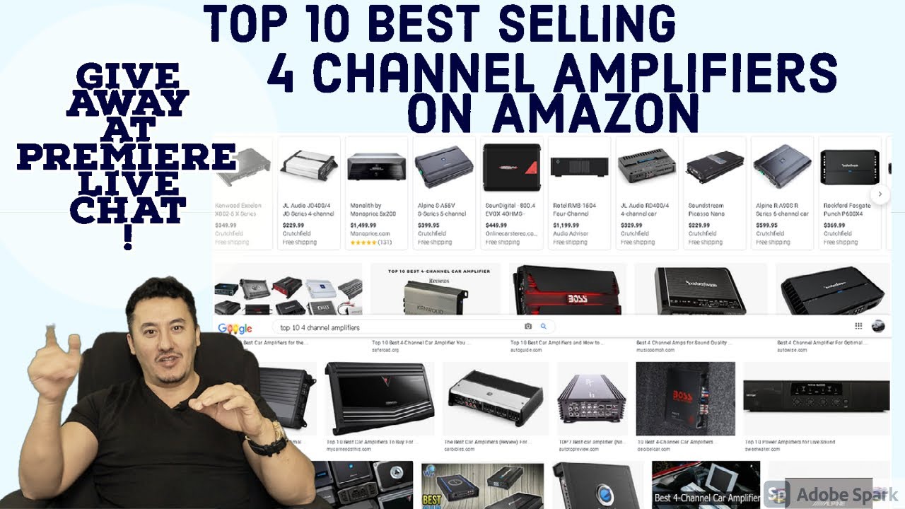 Channels Power Amplifier on Amazon 