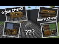 *NEW* Cursed Blocks NO MODS!! / Triple Chest - Minecraft Bedrock