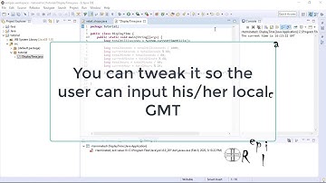 how to display current time in Java