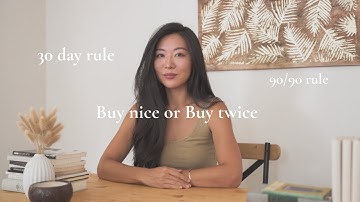 7 minimalist rules that keep my life simple and stress-free :)