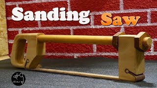 Sanding Saw, How to make by Mikhandmaker 230,258 views 6 years ago 9 minutes, 37 seconds