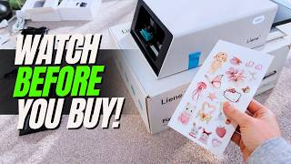 FULL Tutorial AND Review of Liene PixCut S1 Sticker Printer! | Liene Photo Printer REVIEW