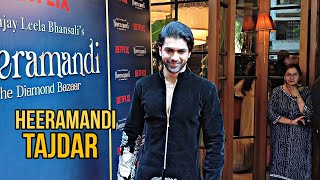 Heeramandi|Netflix Series|Taha Shah arrives at Success Celebration of Heeramandi